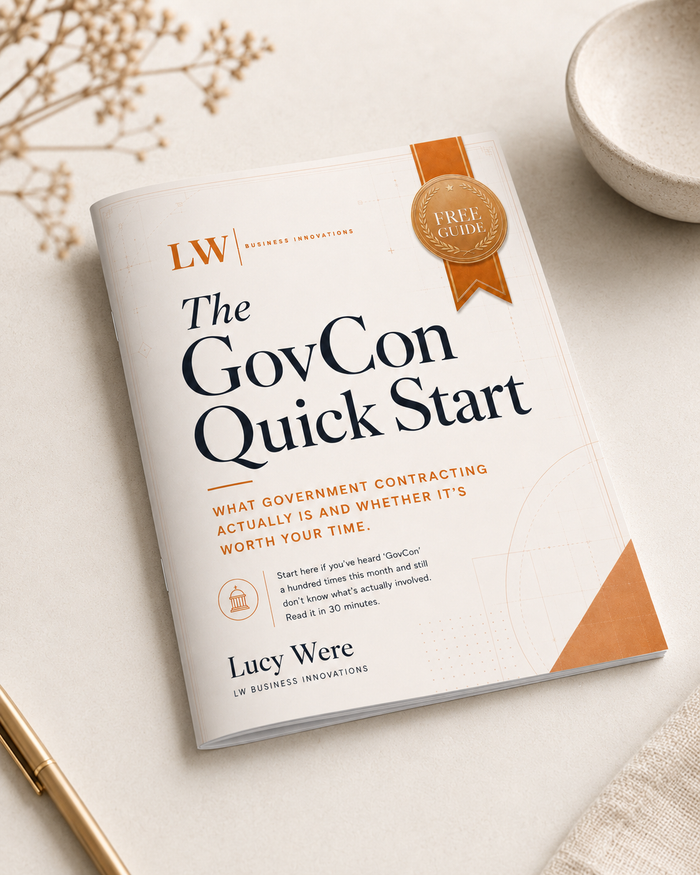 So You Want Government Contracts? Free Guide
