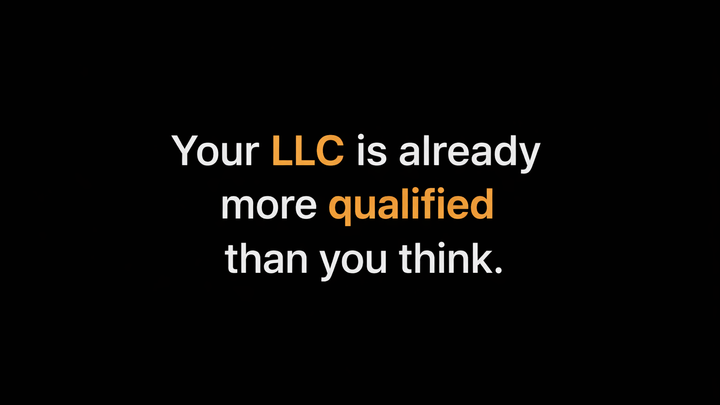 What Is Government Contracting — And Why Your LLC Is Already Qualified